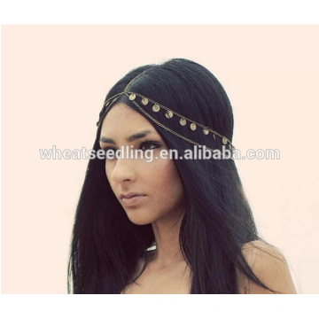 Wholesale Hot Selling indian hair jewelry head chain